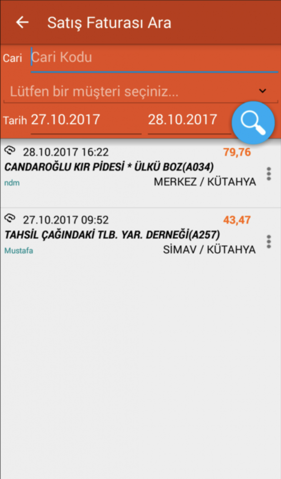 Ceviz Teknoloji A.Ş Satifatura 