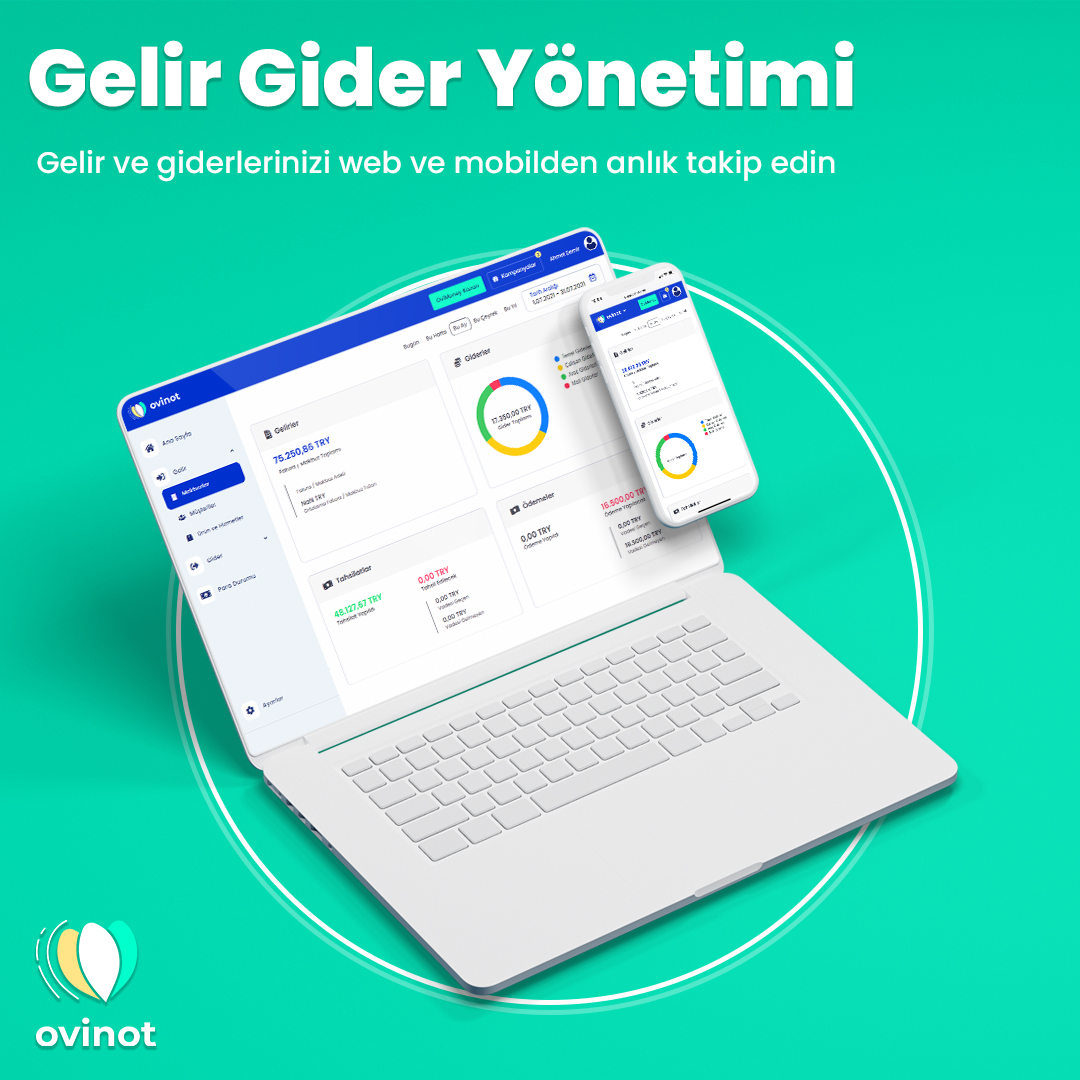 OVİNOT TEKNOLOJİ HİZMETLERİ SANAYİ VE TİCARET ANONİM ŞİRKETİ Ovinot Gelir Gider Yönetimi 
