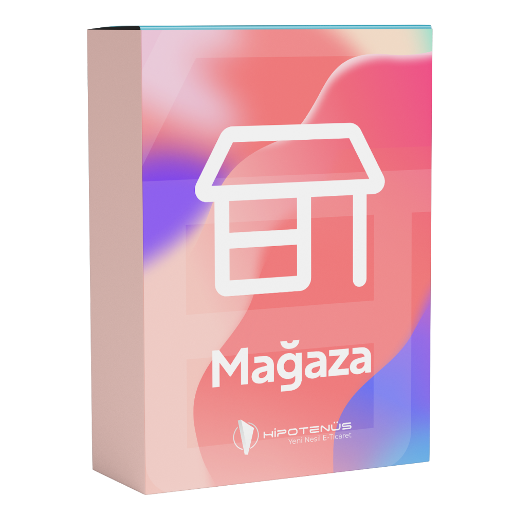 HİPOTENÜS E-MAĞAZA E-TİCARET PAKETİ