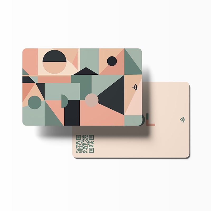 Bauhaus NFC ve QR Kodlu Cool Dijital Kartvizit