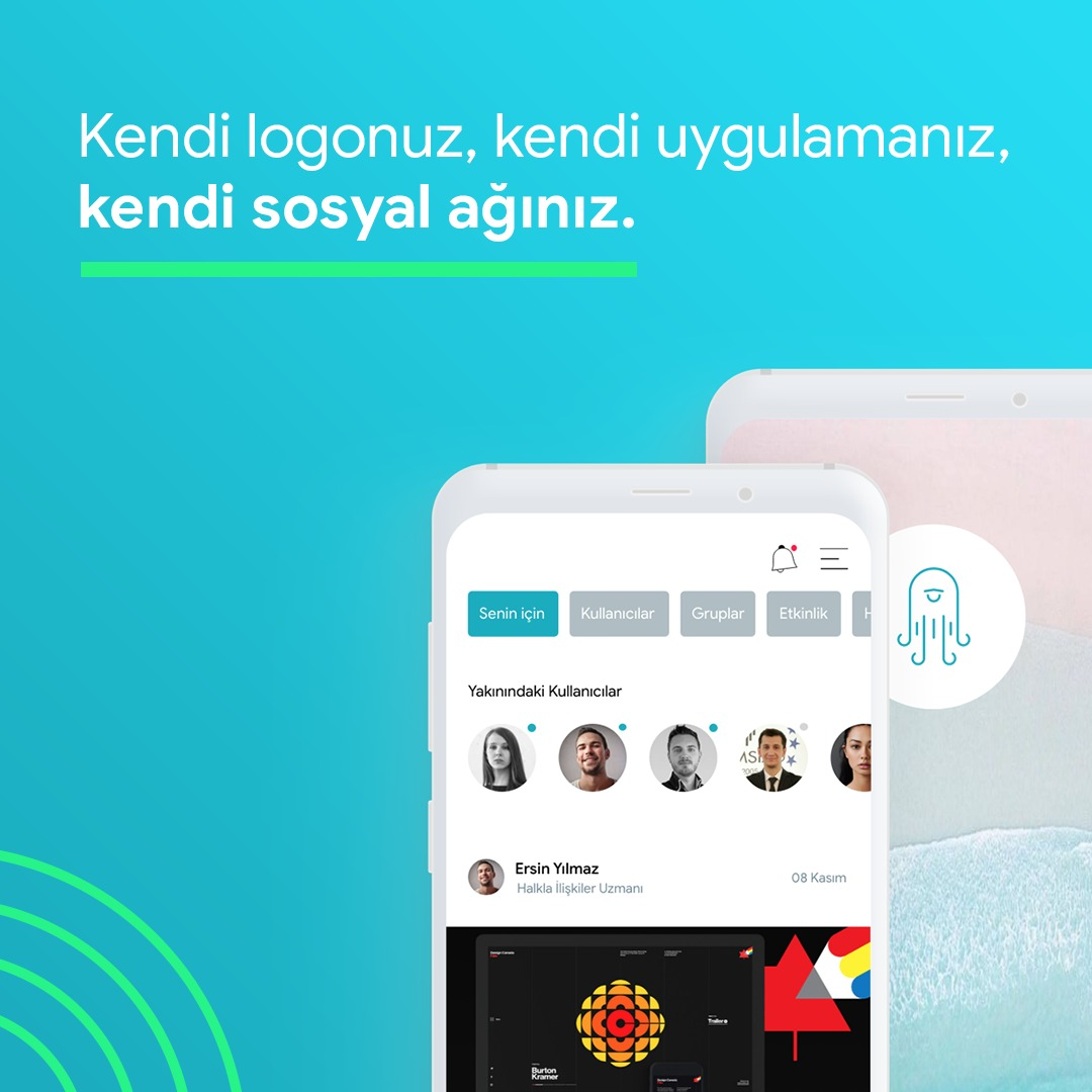 Octo Kendi Logonuz Kendi Uygulamanız Png 