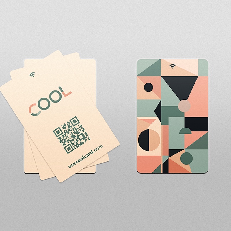 Bauhaus NFC ve QR Kodlu Cool Dijital Kartvizit