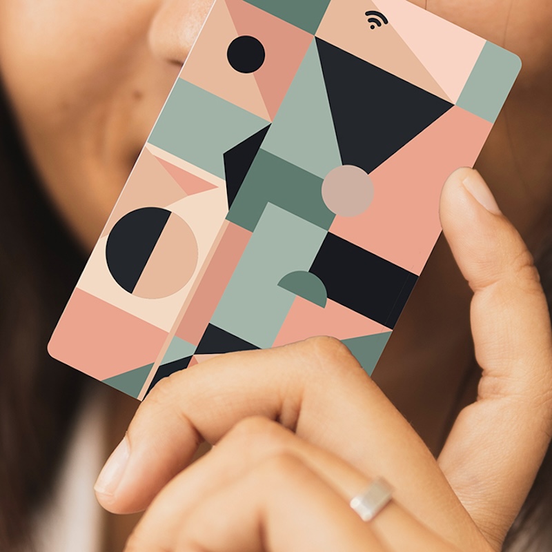 Bauhaus NFC ve QR Kodlu Cool Dijital Kartvizit