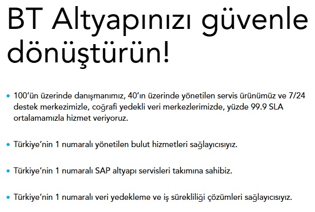 Yönetilen Bulut Hizmetleri