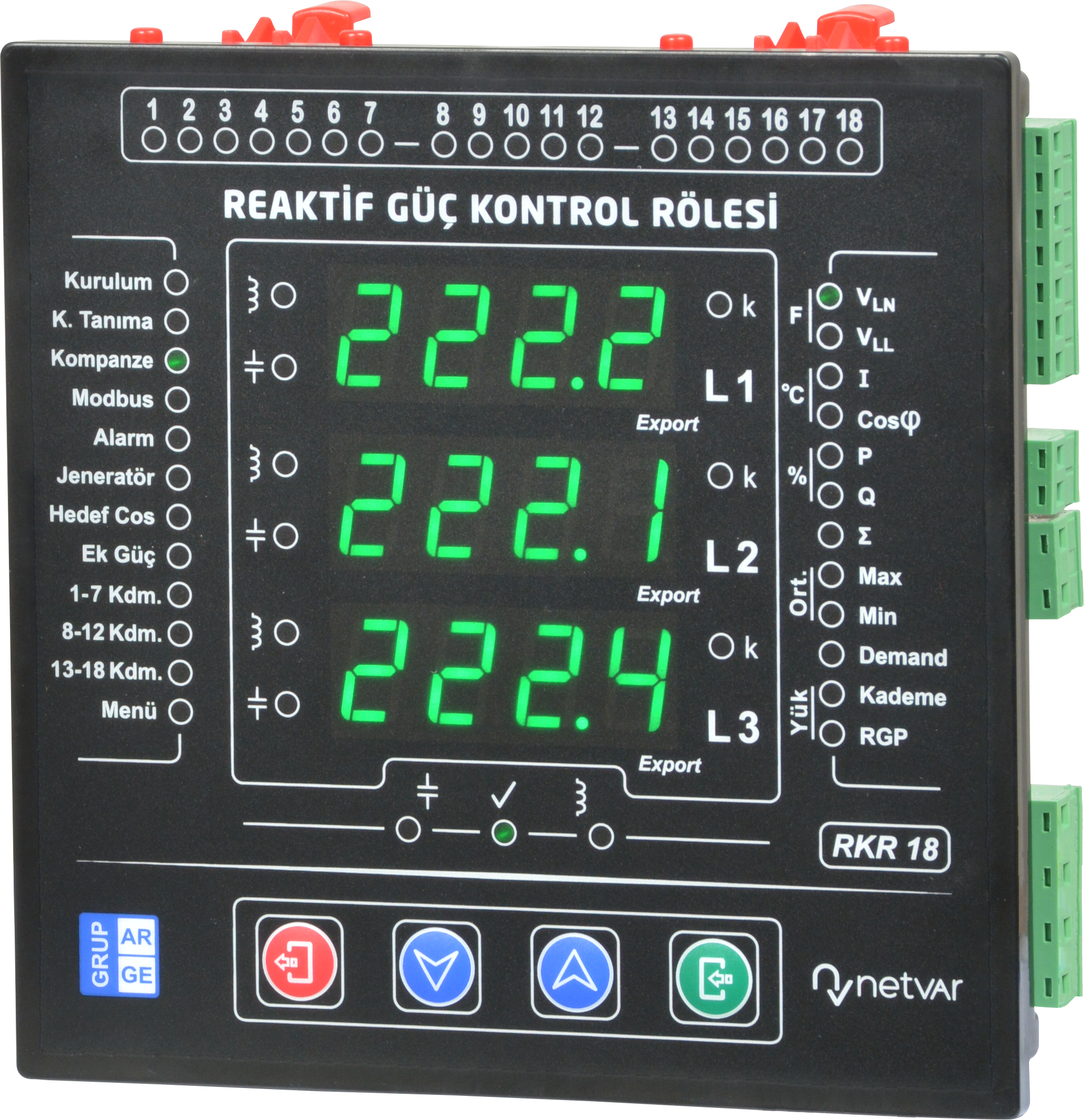 Grup Arge Enerji ve Kontrol Sistemleri SAN. ve TİC. TLD. ŞTİ. RKR 18 
