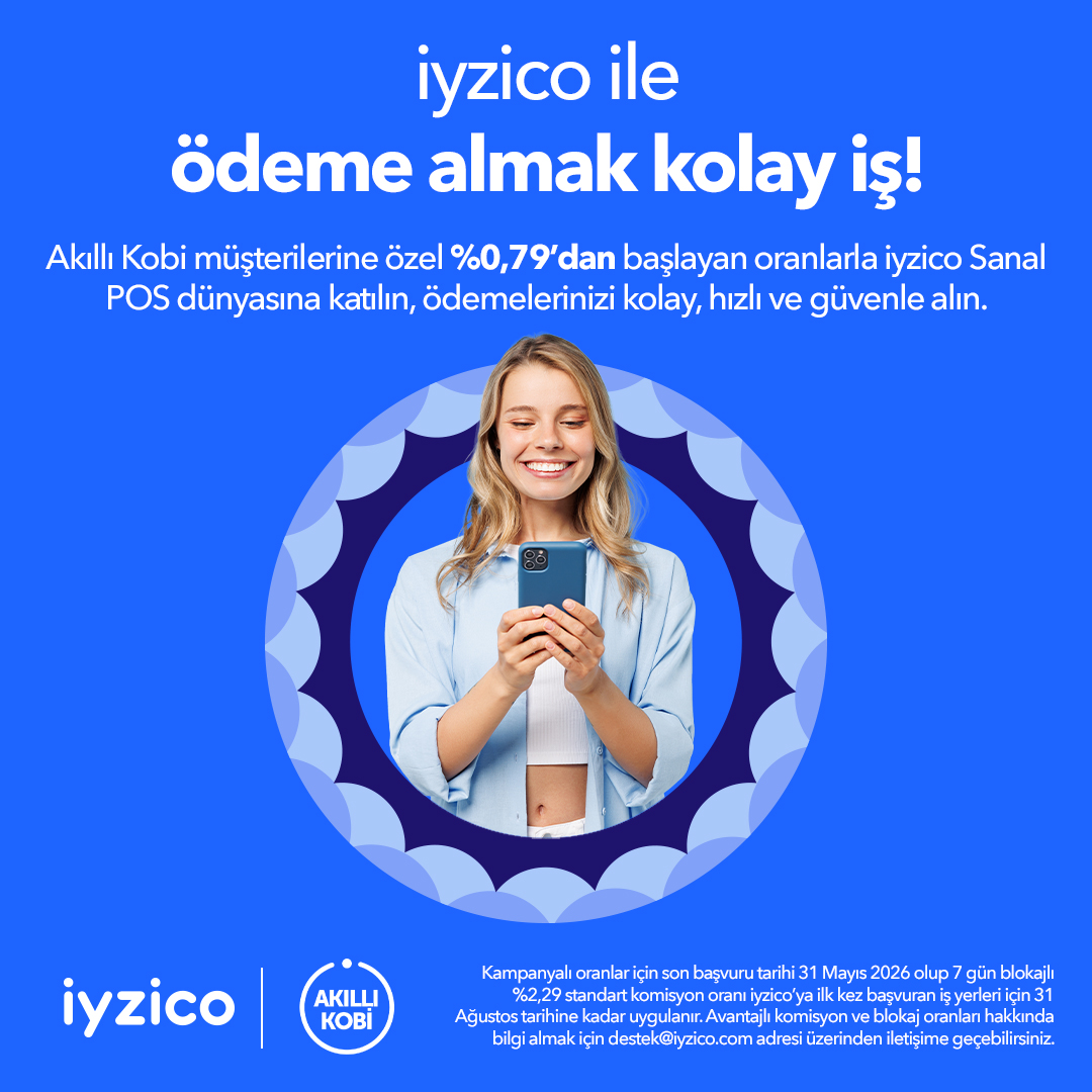 iyzico ile Ödeme Almak Kolay İş!