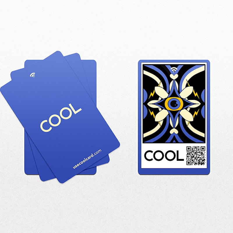 Cool Eye NFC ve QR Kodlu Cool Dijital Kartvizit