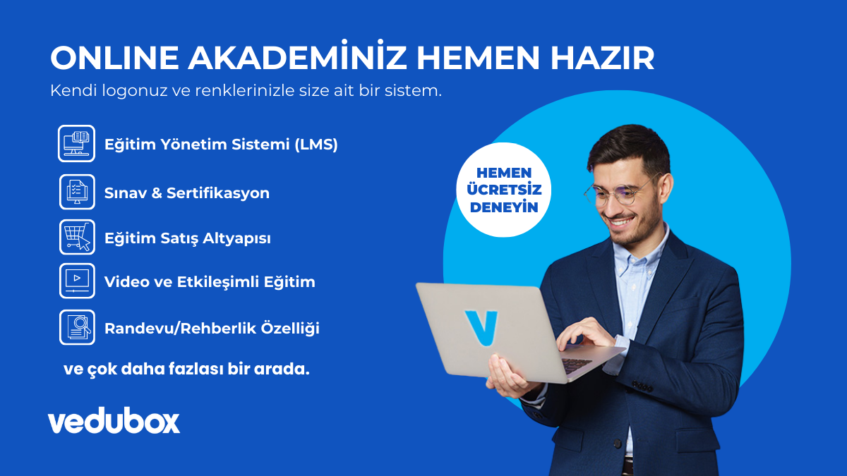 Vedubox - Hepsi Bir Arada Online Eğitim Platformu
