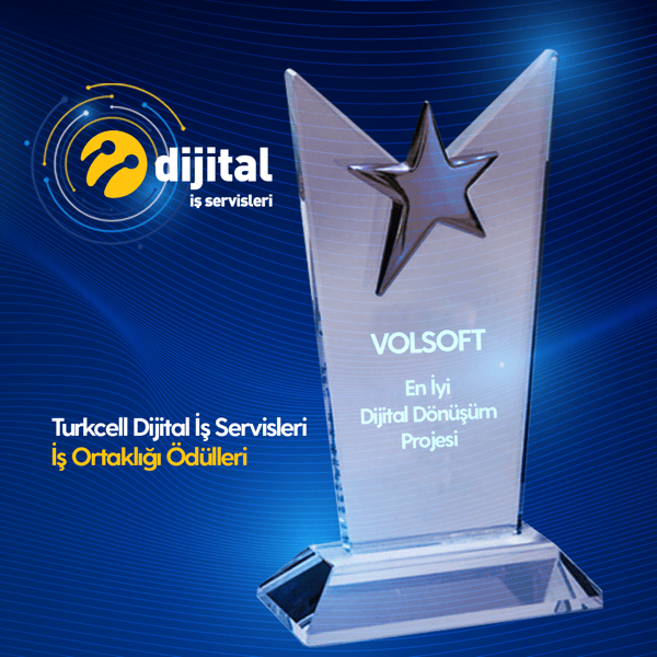 VOLSOFT YAZILIM LİMİTED ŞİRKETİ VOLSOFT Ödül DBS 2021 