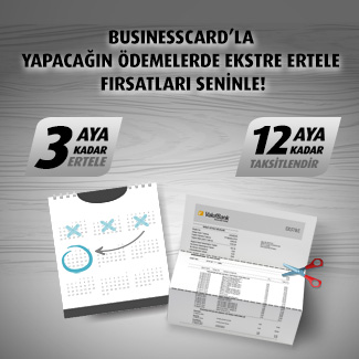 Covid19 Ekonomi Destek Paketi kapsamında, BusinessCard’ın Ekstre Erteleme kolaylığı! (1)