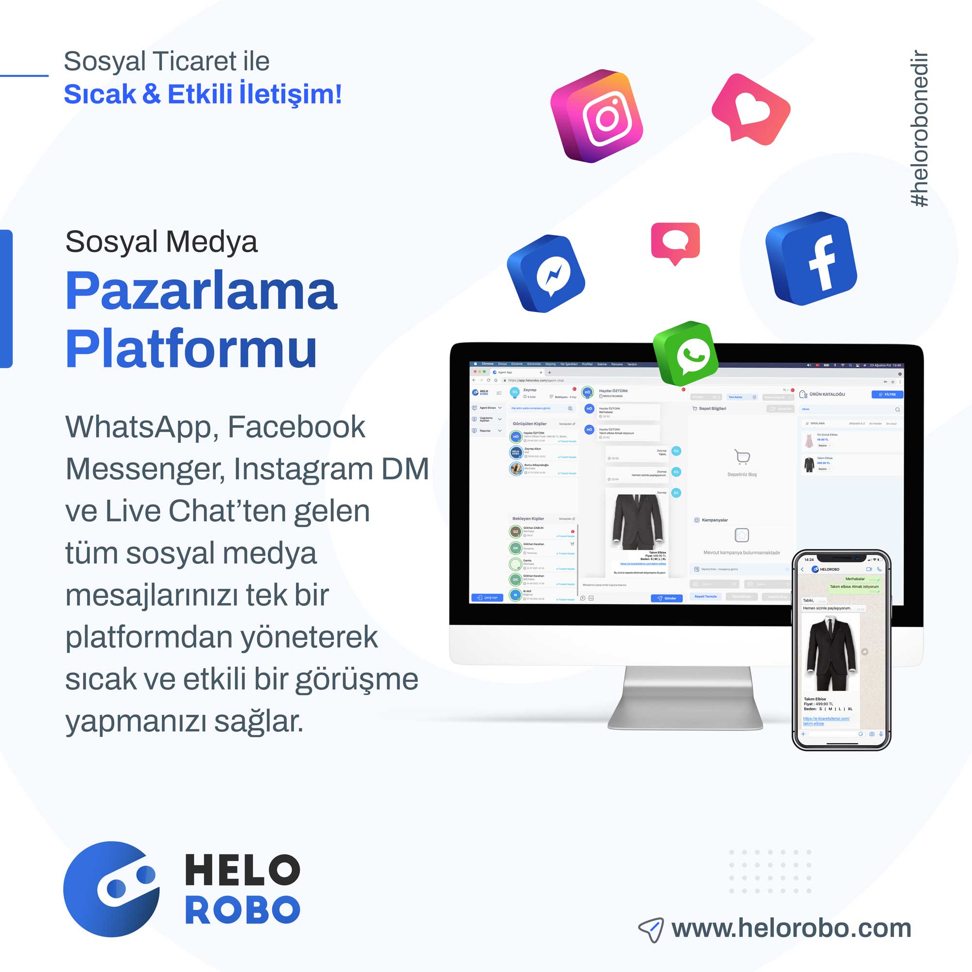 Helorobo Bİlgi Teknolojileri AŞ 2 Pazarlama Platformu 