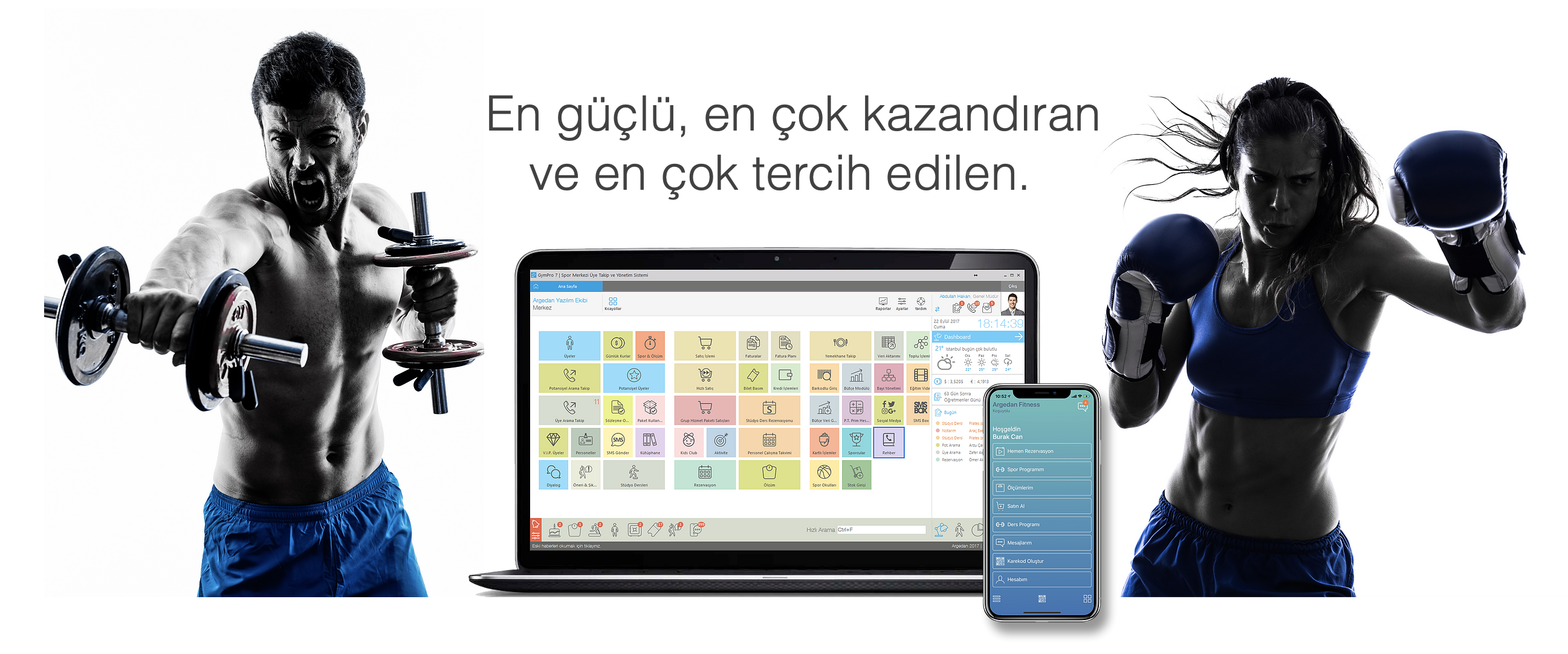 GymPro. Spor Merkezi Yönetim Yazılımı
